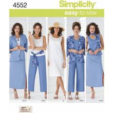 Needlework Patterns Simplicity Women's Separates Sewing Pattern 4552 20-28