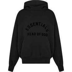 Polyester Jumpers Fear of God Men's Essentials Essential Hoodie - Black