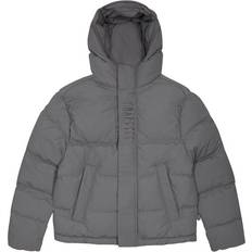 Trapstar London Decoded 2.0 Hooded Puffer Jacket - Grey