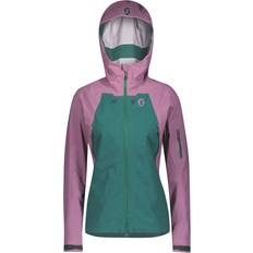 Scott Explorair 3 Layer Women's Jacket - Classic Pink/Jasper Green