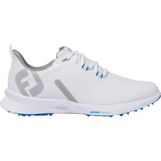 FootJoy Laced Golf Shoes FootJoy Fuel M - White/Orange