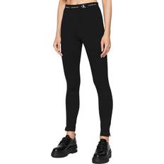 Calvin Klein Elastane/Lycra/Spandex Tights Calvin Klein Milano Jersey Leggings - Black