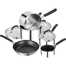 Ceramic Hob Cookware Sets Prestige Made To Last Cookware Set with lid 5 Parts