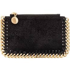 Stella McCartney Falabella Zip Cardholder, Woman, Black