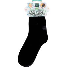 Earth Therapeutics Moisturizing Aloe Socks Black