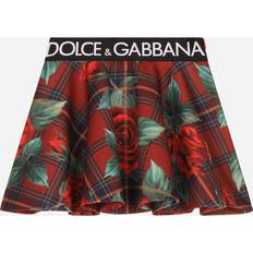 Dolce & Gabbana Kids Printed scuba skirt multicoloured