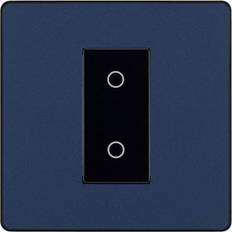 BG Evolve Matt Blue 200W Single Touch Dimmer Switch 2-Way Master PCDDBTDM1B