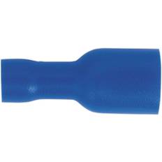 Sealey BT16 Fully Insulated Terminal 6.3mm Blue 100pk