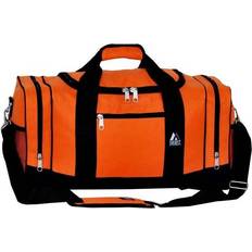 Orange Duffle Bags & Sport Bags Everest 020-OG-BK Crossover Duffel Bag Orange & Black