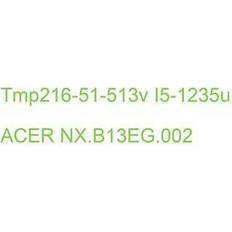 Acer 16 GB - 256 GB - Fingerprint Reader - Intel Core i5 Laptops Acer NB TM P2 P216-51-513V