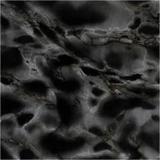 Fablon Black Marble Classic Sticky Back 67.5cm X 2m Adhesive Film