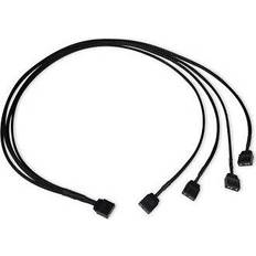 AlphaCool y-splitter argb 3-pin to 4x 3-pin cable, 60cm