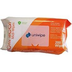 Best Hand Sanitisers Uniwipe Anti Bac Virucidal Clean Disinfectant Surface Wipes X200