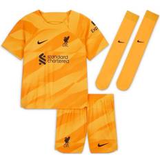 Liverpool FC T-shirts Nike Liverpool FC 2023/24 Goalkeeper Nike Dri-FIT Three-Piece Set For Maller Children