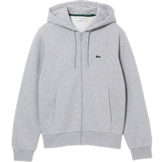 Lacoste Grey Clothing Lacoste Men's Kangaroo Pocket Jogger Sweatshirt - Heather Grey