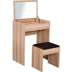 Natural Dressing Tables Homcom Multi-Purpose Dressing Table 40.2x60.2cm 2pcs