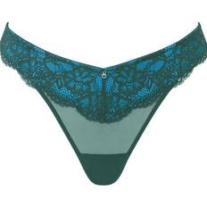 Green Knickers Ann Summers Sexy Lace Planet Thong - Dark Green