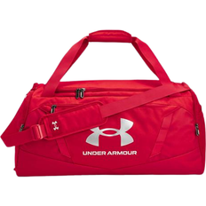 Silver Duffle Bags & Sport Bags Under Armour Undeniable 5.0 Medium Duffle Bag - Red/Metallic Silver