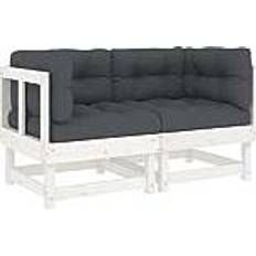 vidaXL Corner Modular Sofa