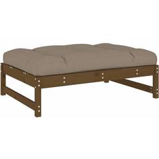 vidaXL Garden Footstool Honey Pine Brown