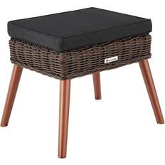 Garden & Outdoor Furniture tectake Footstool Vibo pouffe