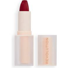 Makeup Revolution Lip Allure Soft Satin Lipstick CEO Brick Red