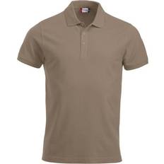 Clique Men's Classic Lincoln Polo Shirt -Caffe Latte