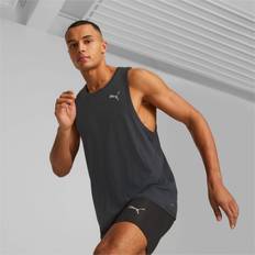 Puma Men Tank Tops Puma Run Favorite Tank Top Men Black