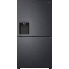 LG Stainless Steel Fridge Freezers LG GSLV70MCTD NatureFresh GSLV70MCTF Stainless Steel, Black