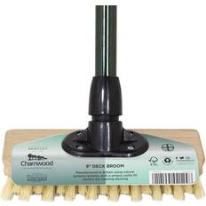 Green Garden Brushes & Brooms Charles Bentley Charnwood 9" Deck Broom Garden Premium