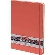 Talens Art Creations Sketchbook Coral Red A4 140g 80 sheets