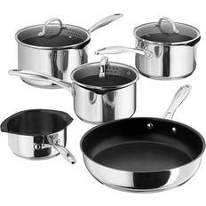 Stainless Steel Cookware Stellar 7000 Non-Stick Cookware Set with lid 5 Parts