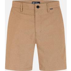 Gold - Men Shorts Hurley Men's H2O-Dri Vapor Chino 19" Walkshorts Golden Doodle Golden Doodle