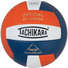 Tachikara SV-5WSC Indoor Volleyball, Orange/White/Navy