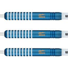 Unicorn 21G, Blue Blue Silver Star Darts Set Gary Anderson Gripper 3 Shaft 21/23/25/27G