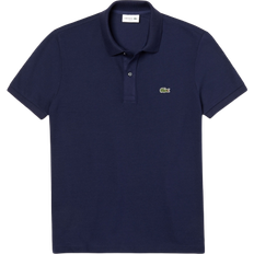 Lacoste Men - XL T-shirts & Tank Tops Lacoste Original L.12.12 Slim Fit Petit Piqué Polo Shirt - Navy Blue