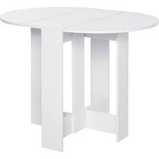 Homcom Folding Drop Leaf Dining Table 76x104cm