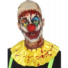 Clown Makeup Fancy Dress Smiffys latex creepy clown instant kit