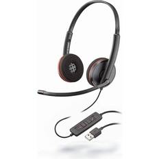 Poly Over-Ear Headphones Poly Blackwire C3220 USB-A