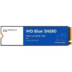 PCIe Gen4 x4 NVMe Hard Drives Western Digital Blue SN580 WDS500G3B0E 500GB