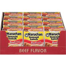 Maruchan Instant Lunch Beef Flavor Ramen Noodle Soup 64g 12pack