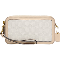 Coach Kira Crossbody In Signature Jacquard - Brass/Chalk Ivory