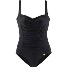 Lascana Gathered Swimsuit with Adjustable straps