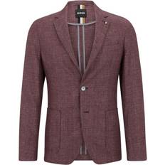 Hugo Boss Red Jackets Hugo Boss Men's Slim-Fit Jacket Open Red Open Red