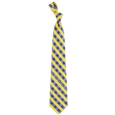 Gold - Men Ties Eagles Wings Navy Midshipmen Check Necktie, Men's, Blue