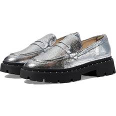 Schutz Christie Loafer in Metallic Silver. 10, 6, 6.5, 7, 7.5, 8, 8.5, 9.5