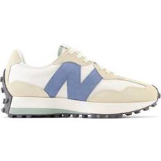 Beige - New Balance 327 - Women Trainers New Balance 327 W - Sandstone/Mercury Blue