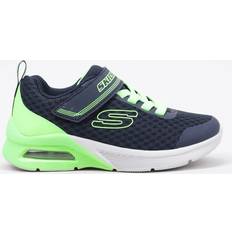 Skechers Sport Shoes Children's Shoes Skechers Boy's Microspec Max Gorvix Trainers Navy/Lime Textile