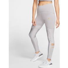 Gold - Women Tights Nike Speed 7/8 Running Tights Damer Tights Grå