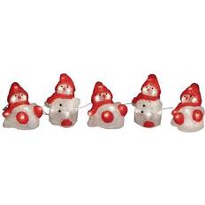 Konstsmide Snowmen Christmas Lamp 12.5cm 5pcs